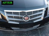 CADILLAC CTS 2008-2010 CHROME GRILLE GRILL KIT 2009 08 09 10