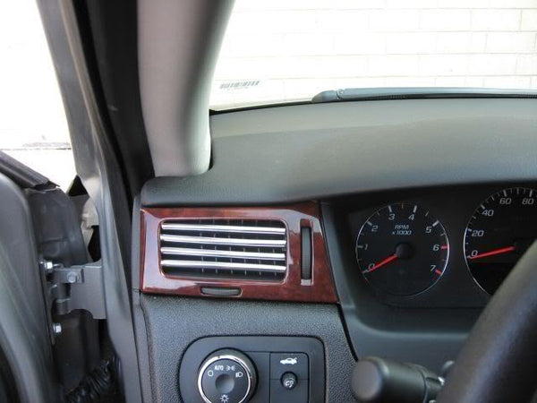 2006-2009 MITSUBISHI RAIDER CHROME A/C VENT TRIM MOLDINGS 2007 2008 06 07 08 09