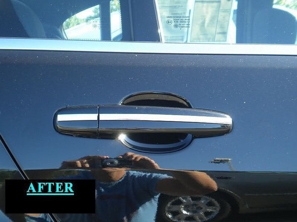 1998-1999 MERCEDES BENZ CL600 CL 600 CHROME TRIM FOR DOOR HANDLES 4PC 98 99 MERCEDES-BENZ W140