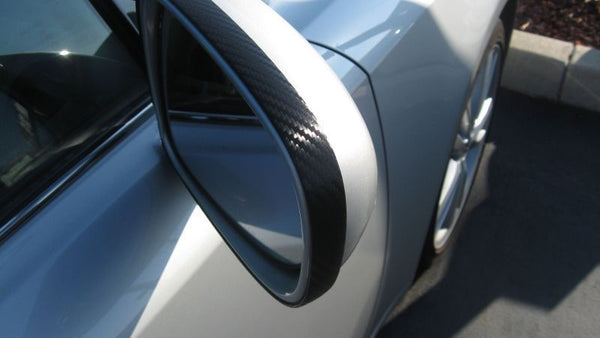 2011-2012 BMW F10 535I 535 I CARBON FIBER MIRROR TRIM MOLDINGS 2PC 11 12 XDRIVE X DRIVE