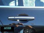 2010-2012 MERCEDES BENZ S400 S 400 CHROME TRIM FOR DOOR HANDLES 4PC 2011 10 11 12 MERCEDES-BENZ W221